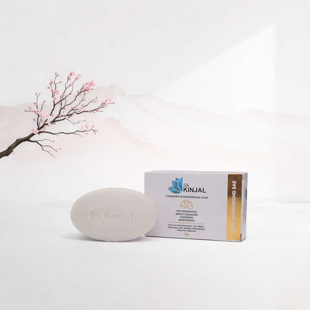 Dr. Kinjal Cleansing & Moisturizing Soap (75 g)